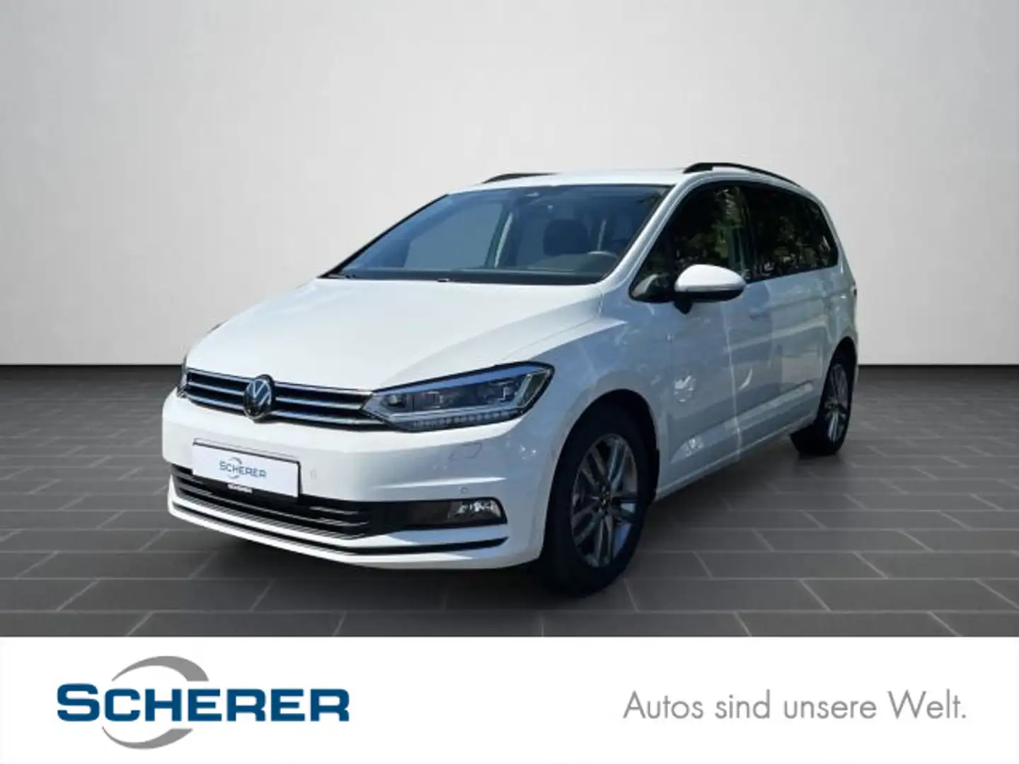 Volkswagen Touran 1.5 TSI DSG Comfortline 7-Sitze+ACC+LED+N Weiß - 1