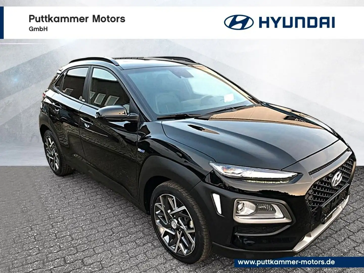 Hyundai KONA 1.6 GDi Hybrid Advantage Plus Navigation Zwart - 1