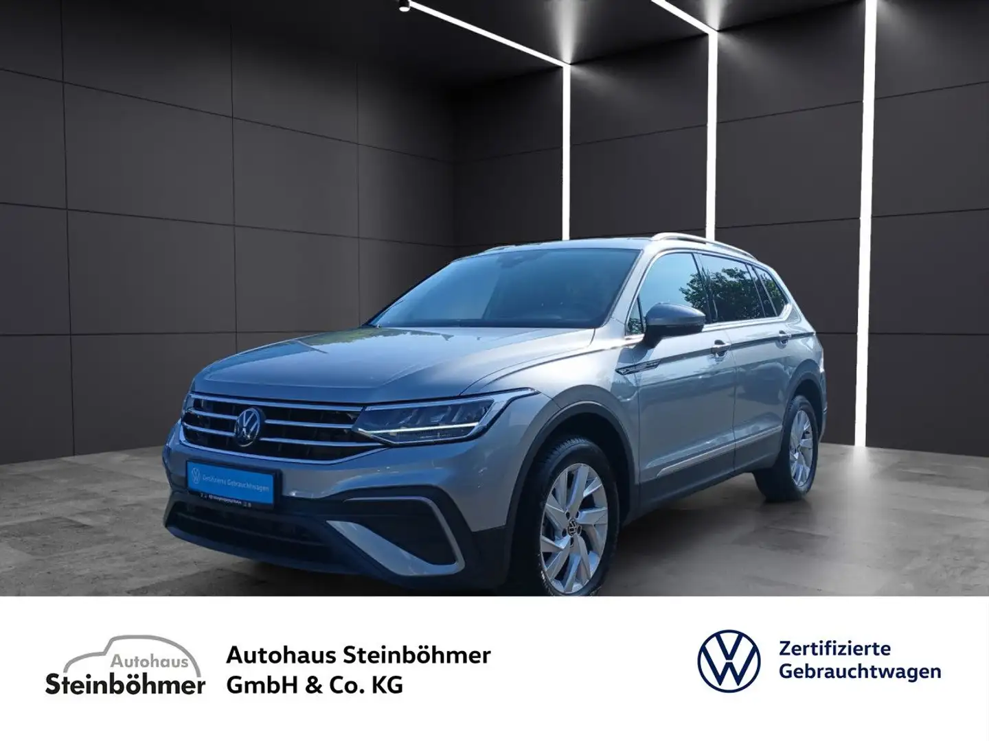 Volkswagen Tiguan Allspace Life 2.0TDI DSG AHK 7-Sitze Navi siva - 1