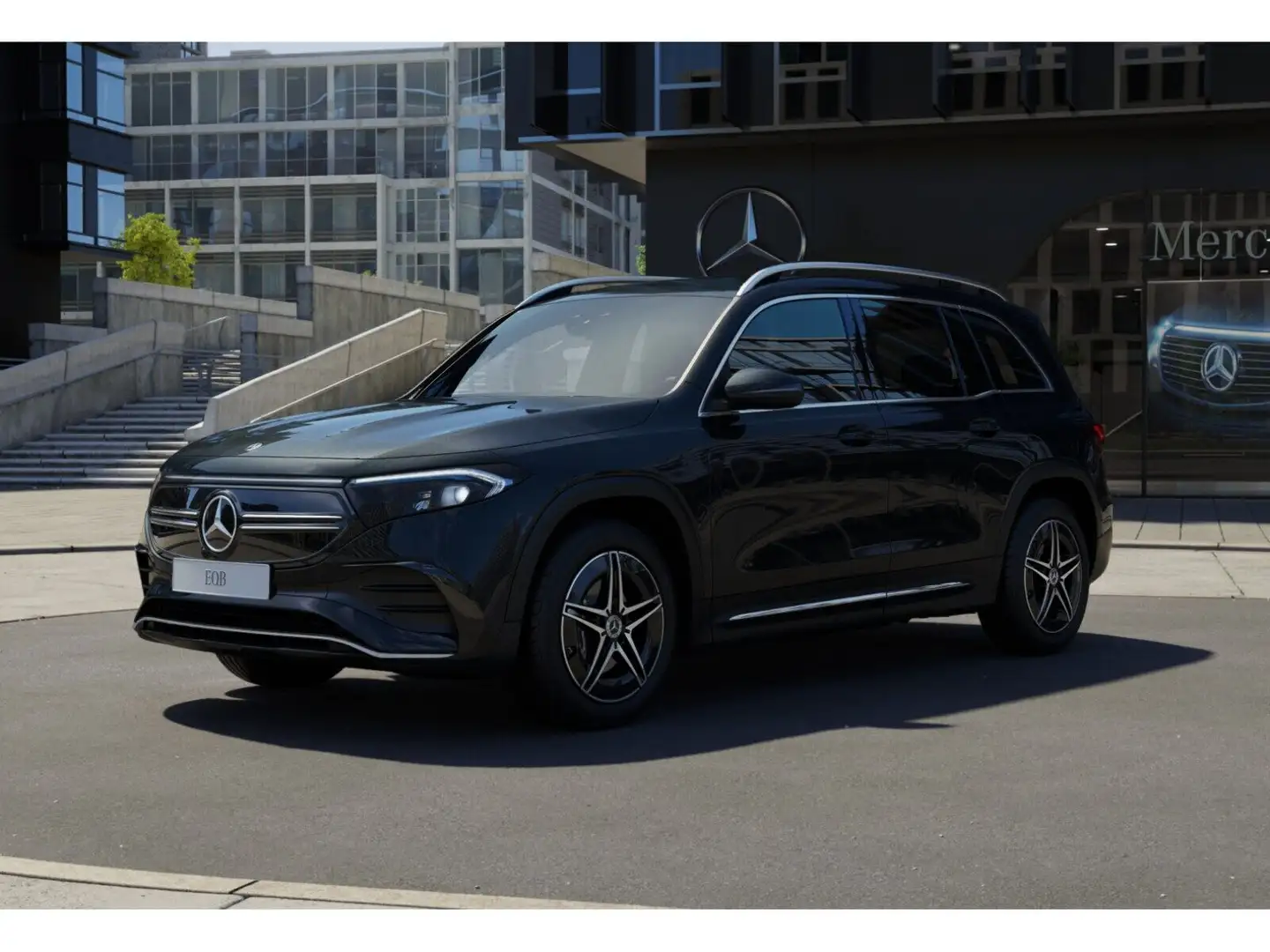Mercedes-Benz EQB 250 AMG Kamera Sitzh. Tempomat Ambiente LED Schwarz - 2