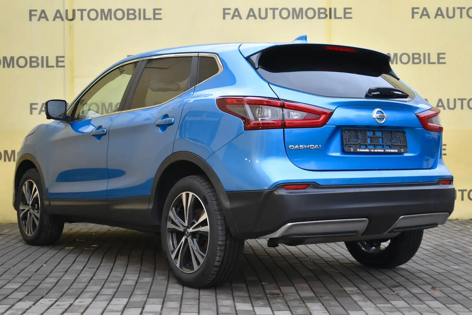 Nissan Qashqai Tekna/NAVI/SHZ/PDC/360°/ALU/KLIMA/ Azul - 2