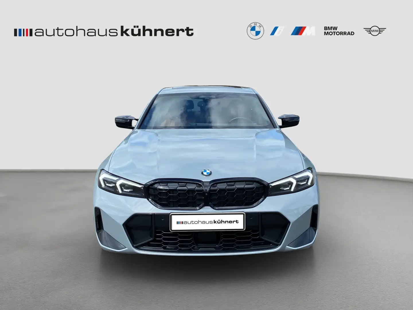 BMW 340 Md xDrive Lim. AHK/Dach/DA Prof/HeadUp/Leder Grau - 2