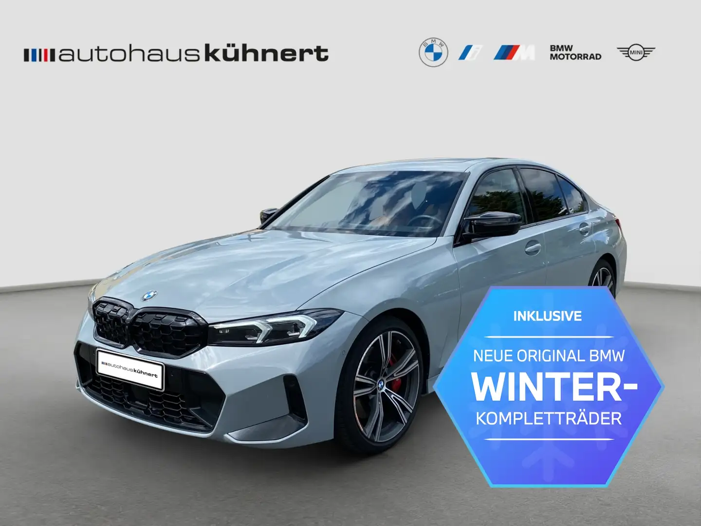 BMW 340 Md xDrive Lim. ///M Sport PRO+M-Sitze ACC AHK HiFi Gris - 1