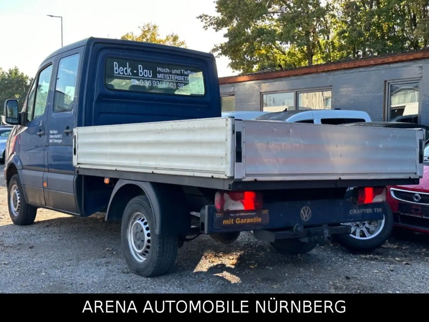 Volkswagen Crafter Pritsche 35 mittel L2 Doppelkabine Mavi - 2