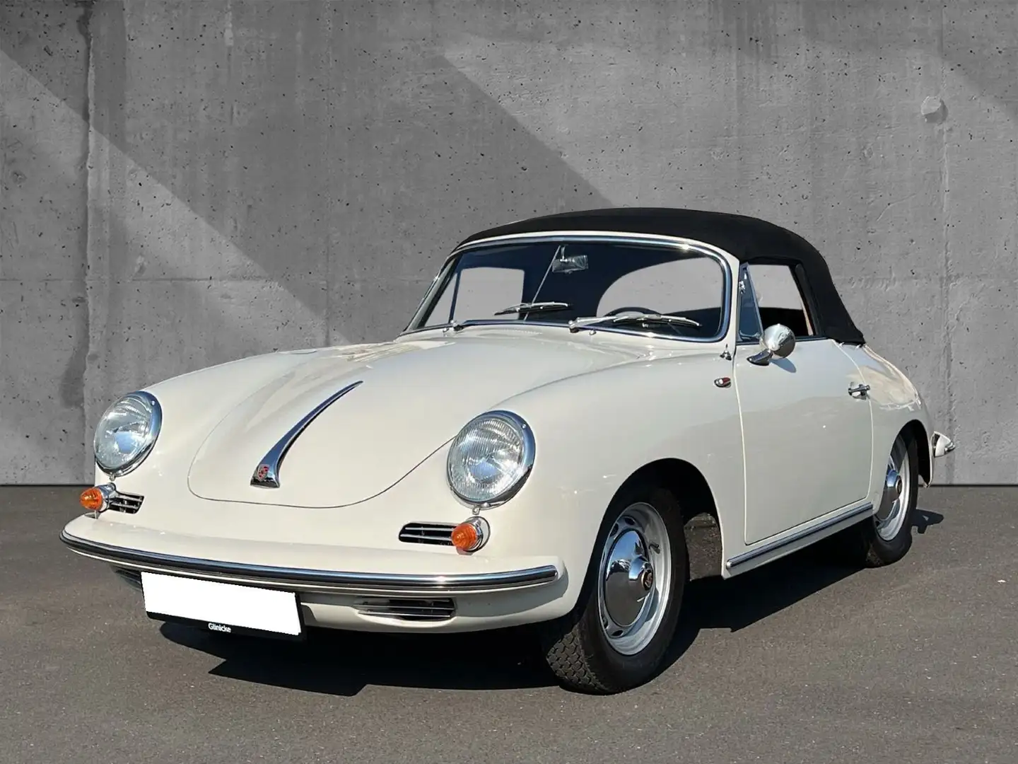 Porsche 356 BT6 Cabrio Weiß - 2