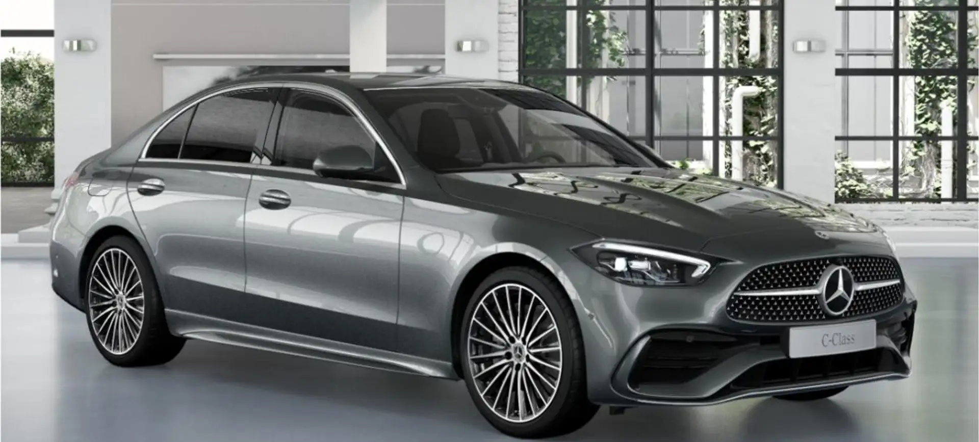 Mercedes-Benz C 200 d Grau - 1