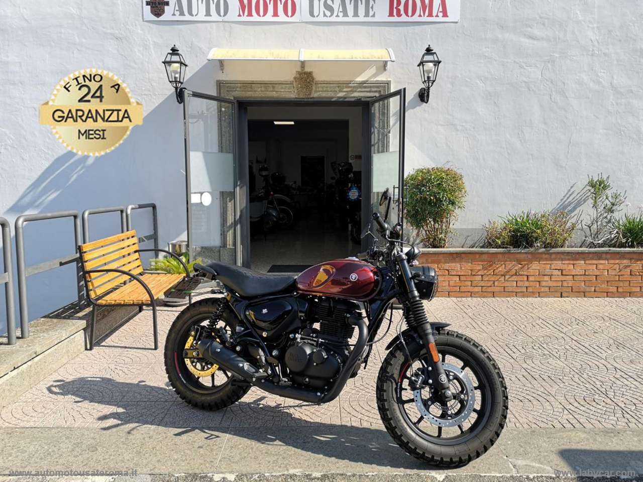 Royal Enfield HNTR350 HNTR 350 CUSTOMIZZATA RATE AUTO MOTO SCOOTER