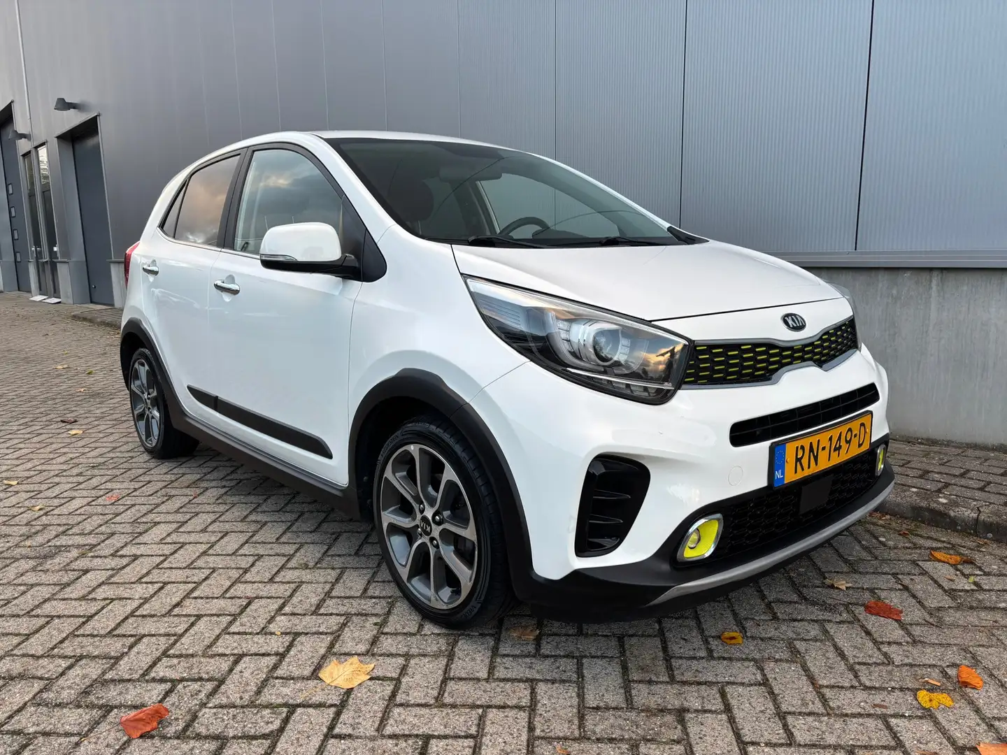 Kia Picanto 1.0 T-GDI X-Line Camera / Navigatie Wit - 1