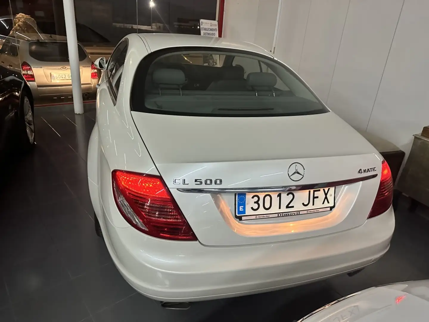 Mercedes-Benz CL 500 4M Aut. Weiß - 2