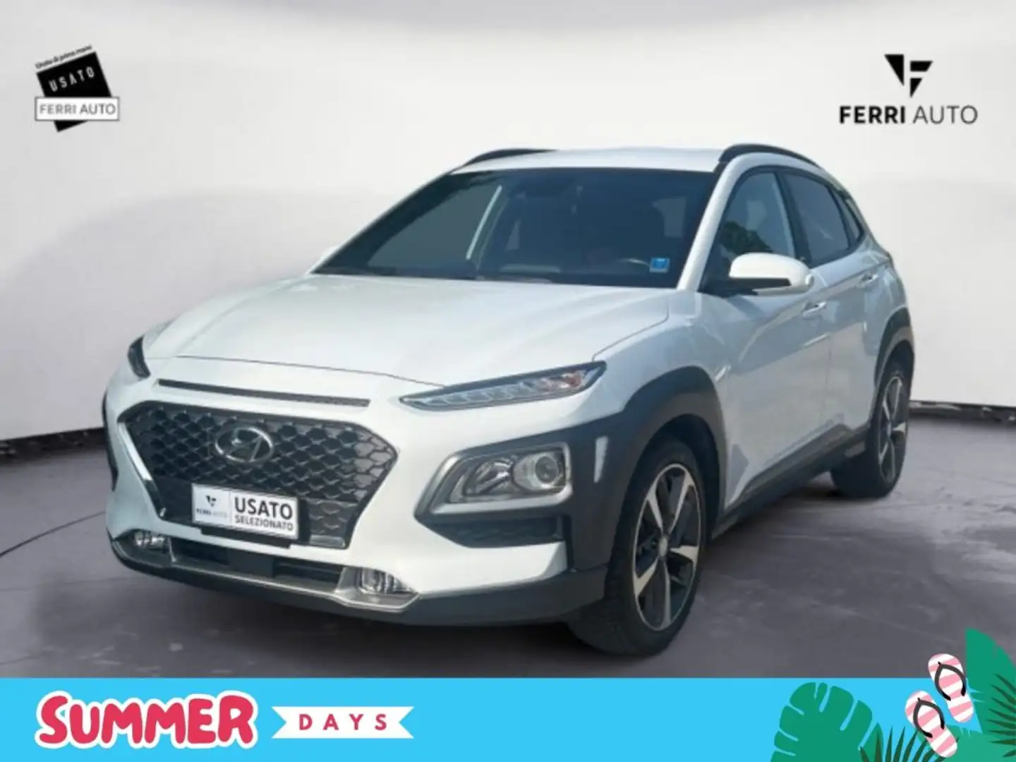 Hyundai KONA 1.6 T-GDI 4WD DCT XPossible Bianco - 1