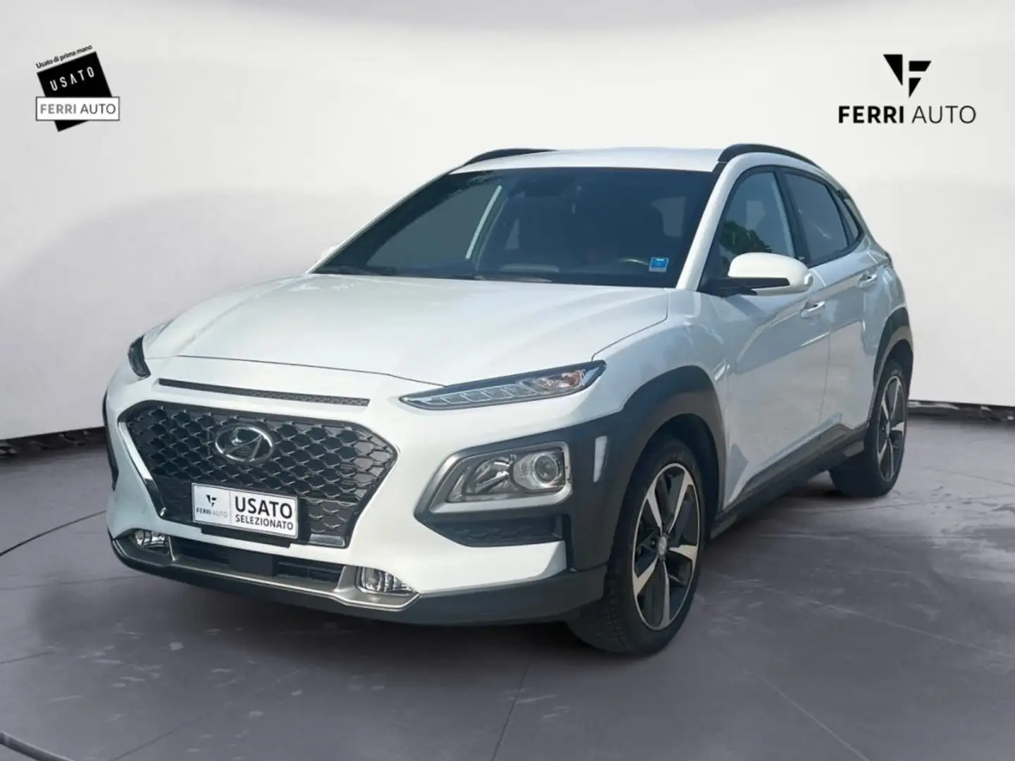 Hyundai KONA 1.6 T-GDI 4WD DCT XPossible Blanc - 2