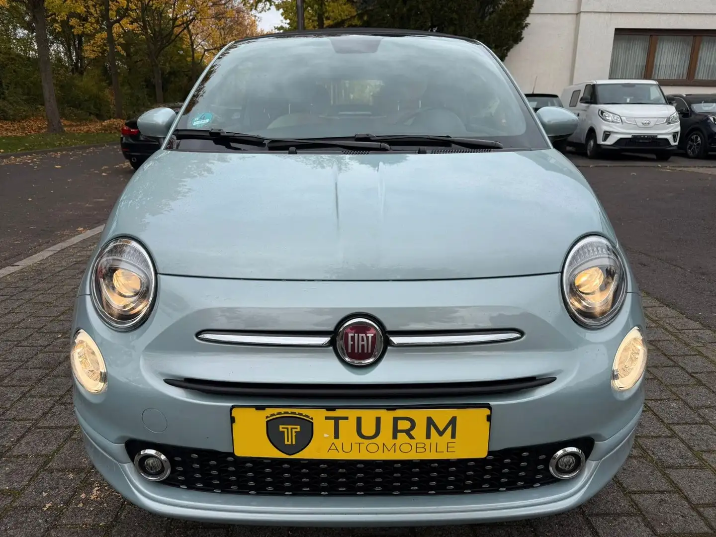 Fiat 500C 500 Dolcevita Cabrio Hybrid|Parkhilfe|NAVI|Tempo Blauw - 2
