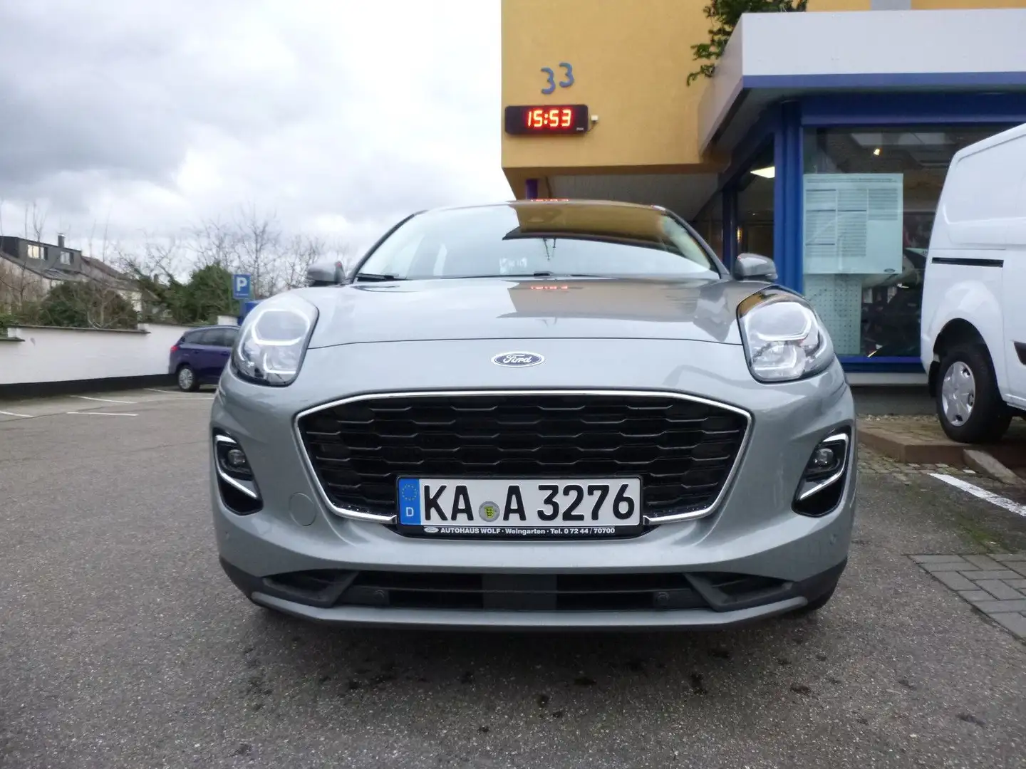 Ford Puma Titanium MHEV Auto AHK Ganzjahresreifen Argento - 2