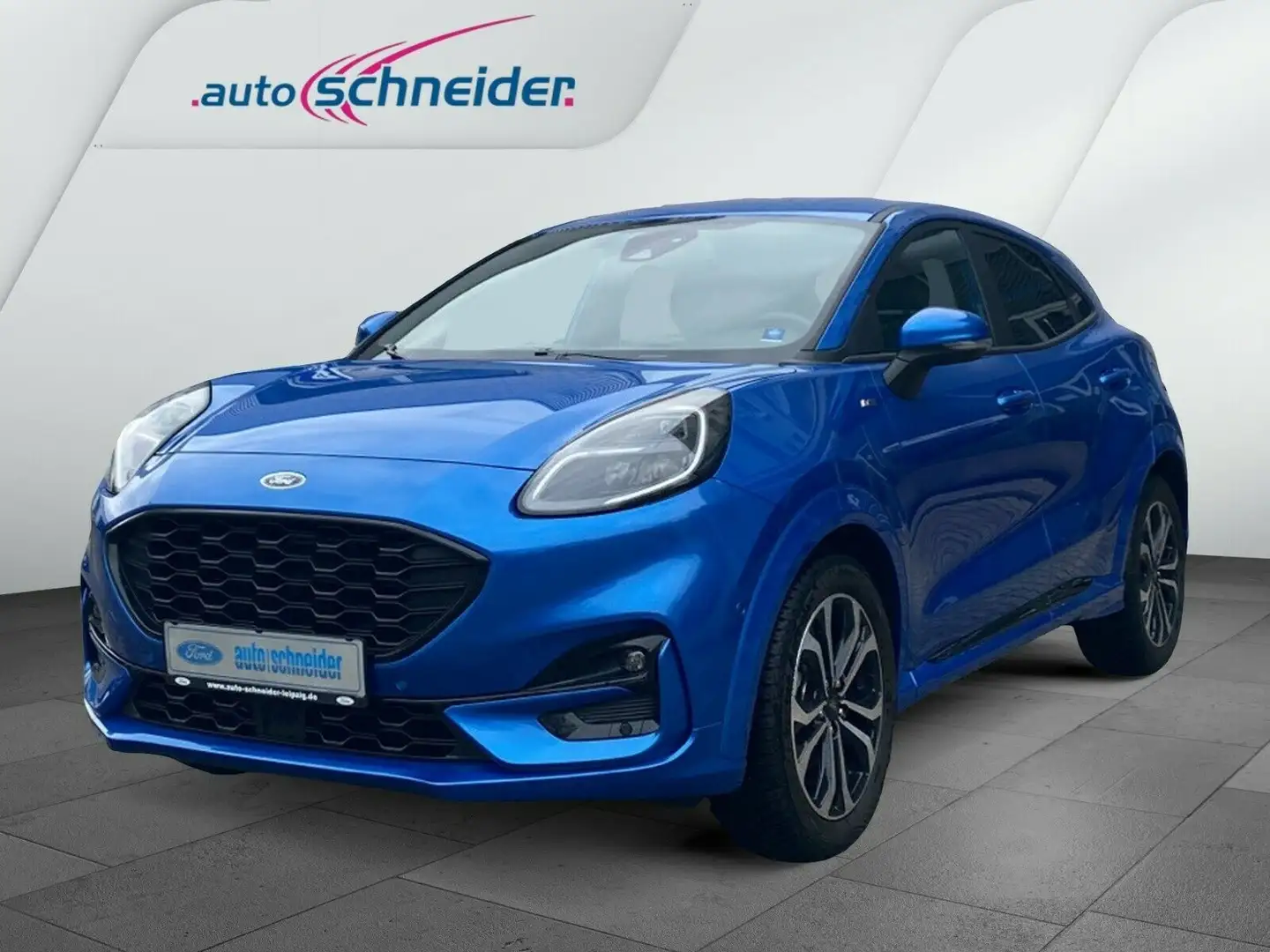 Ford Puma 1.0 EcoBoost Mild Hybrid ST-Line *NAVI Bleu - 1