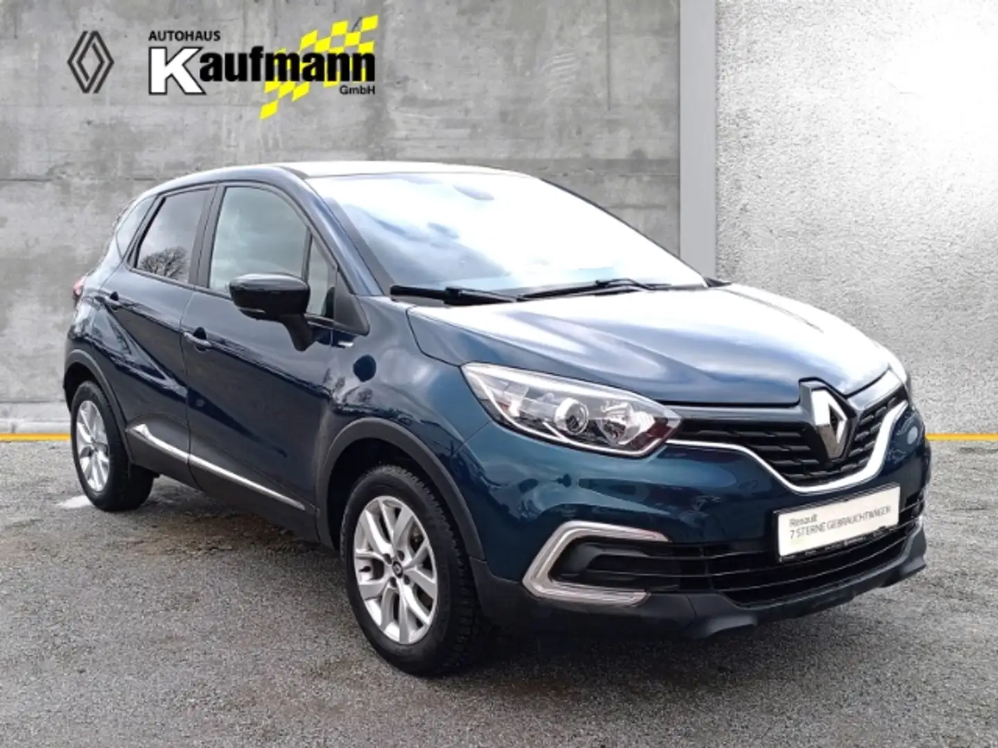 Renault Captur Limited DELUXE 0.9 TCe 90 eco Navi Klimaautom Fahr Blauw - 2