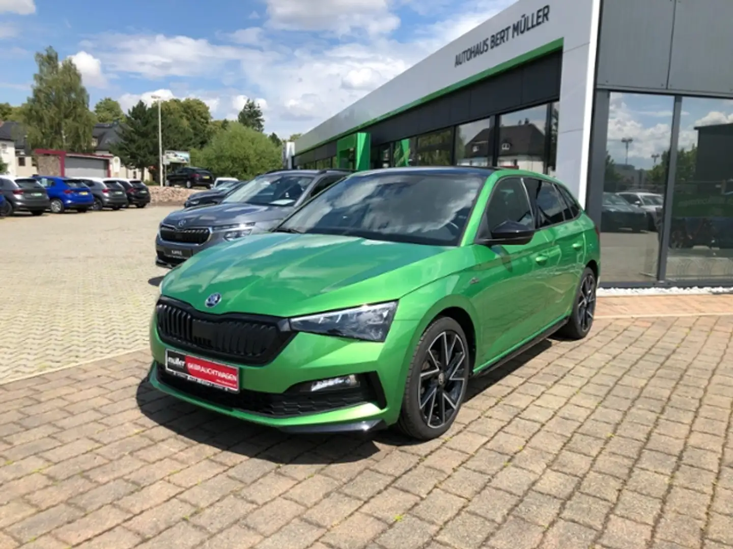 Skoda Scala Monte Carlo 1.5 TSI LED PDC SmartLink Zielony - 2