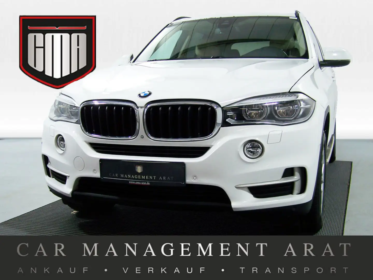 BMW X5 xDrive35i F15 PANORAM+HEAD+NAV+360°+HARM&KAD Blanc - 1