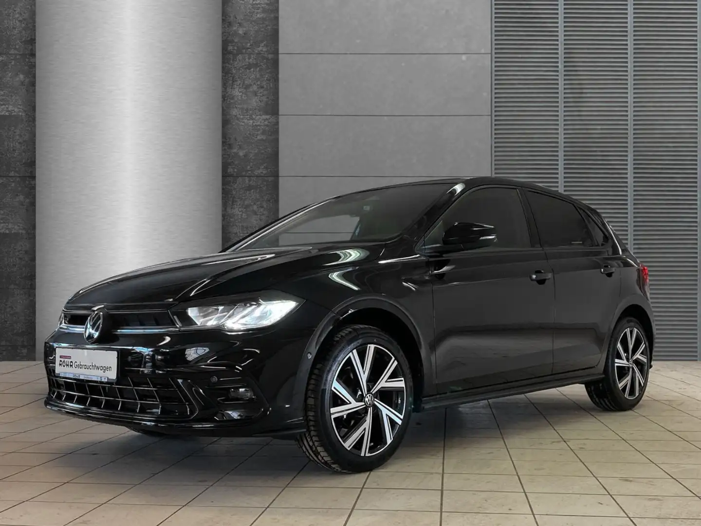 Volkswagen Polo R-line (Garantie 11/2028.SHZ.Kamera.ACC.LED.DAB) 1 Schwarz - 2