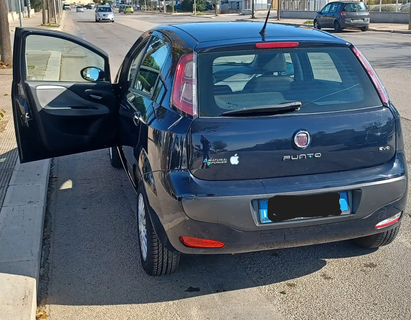 Fiat Punto Evo Punto Evo 5p 1.4 natural power Dynamic 70cv Blu/Azzurro - 1