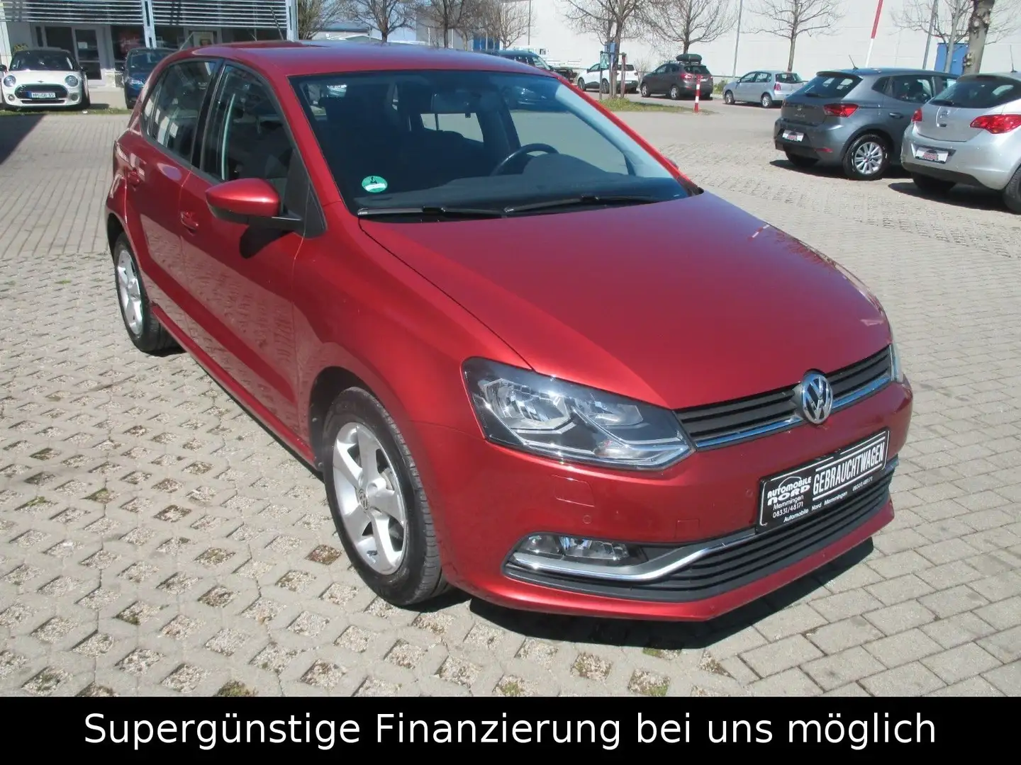 Volkswagen Polo V Comfortline BMT,5-TÜRIG,GARANTIE,BLUETOOT Rot - 2