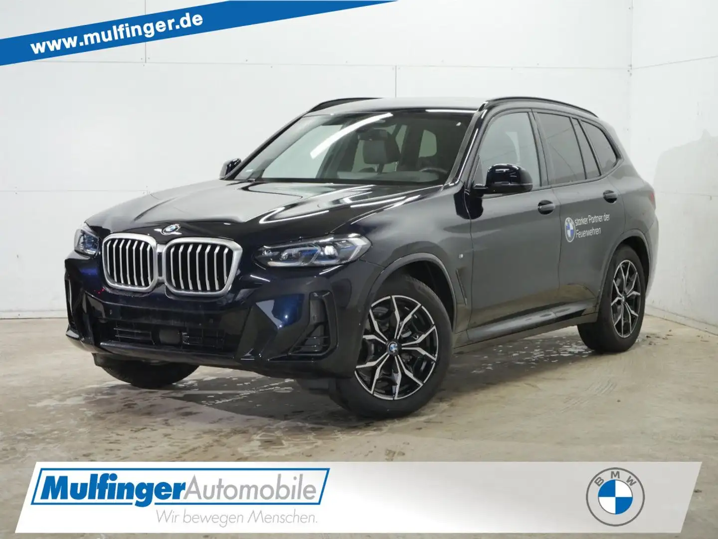 BMW X3 x20d M Sport Standh.Laser HUD ACC Kamera AHK Schwarz - 1