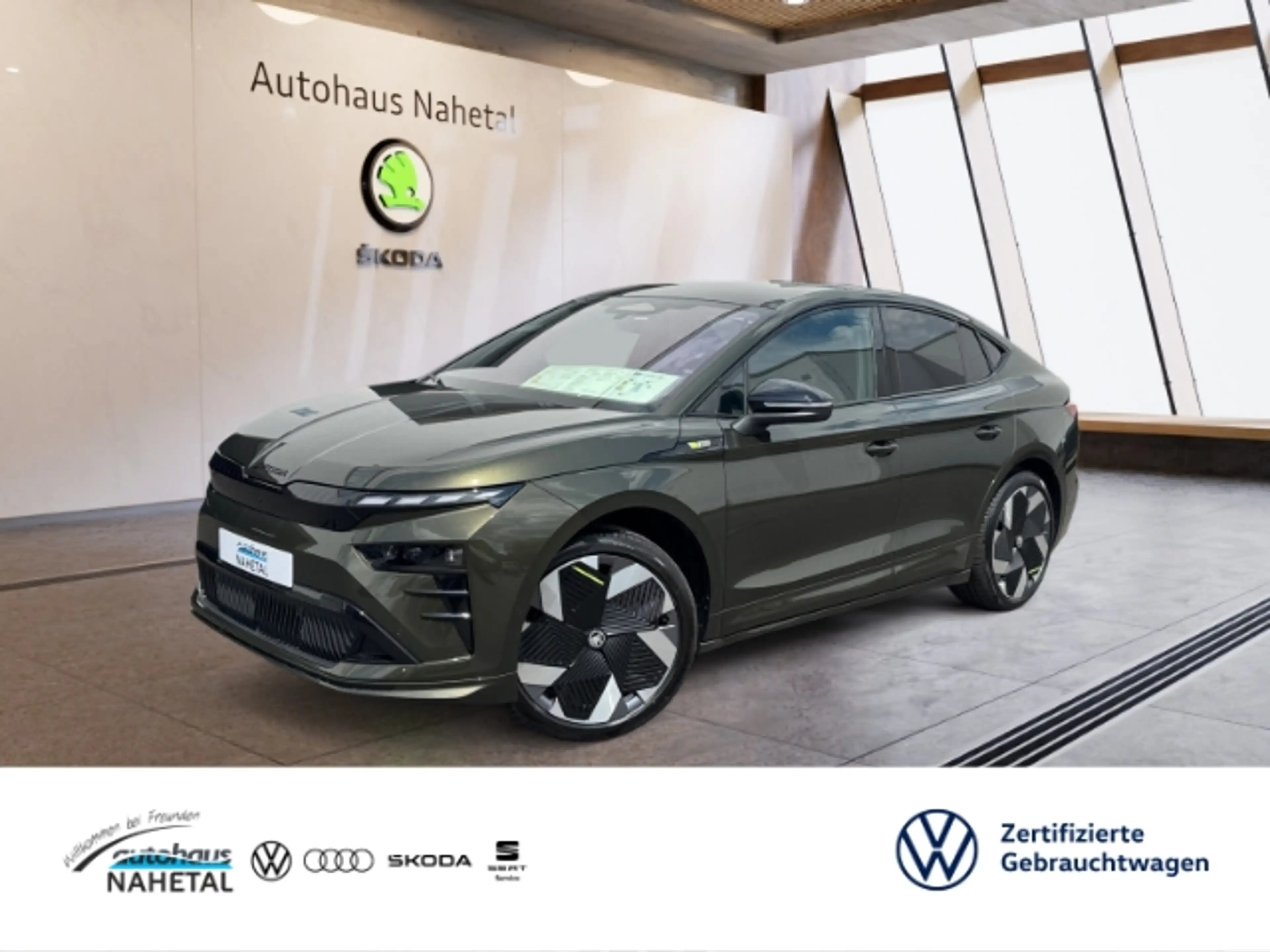 Skoda Enyaq Coupe RS MATRIX MAX NAVI AHK 21'' 360° FAHRERASSIS