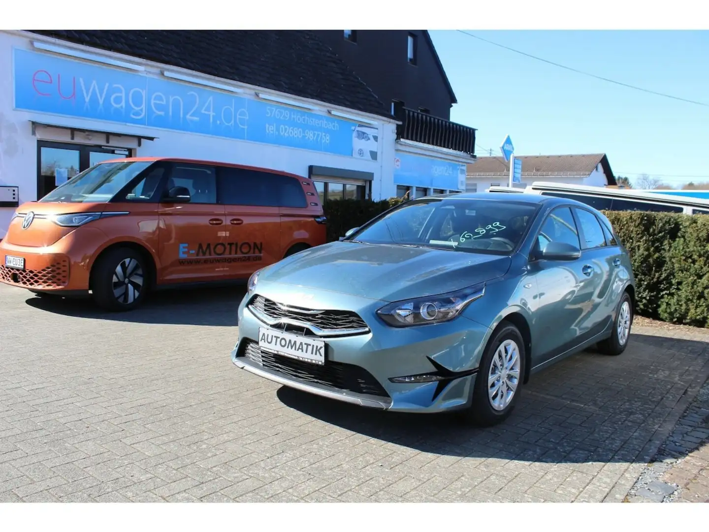 Kia Ceed / cee'd cee´d 1,5 T-GDI Vision SHZ/LHZ/NAVI/Kam/PDC Grijs - 1