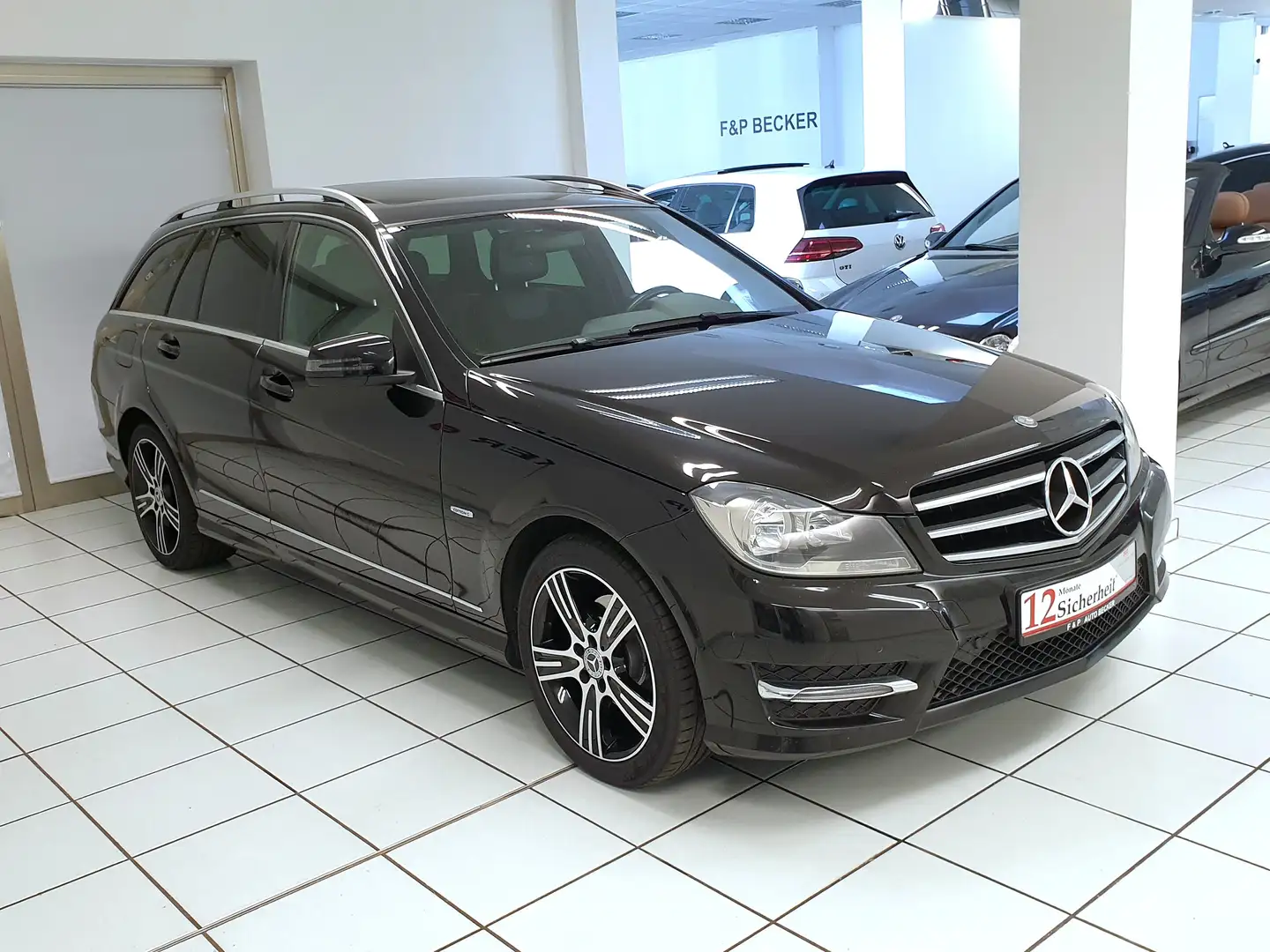 Mercedes-Benz C 220 T CDI 7G Avantgarde Edition C 2.Hand AMG Line Schwarz - 2
