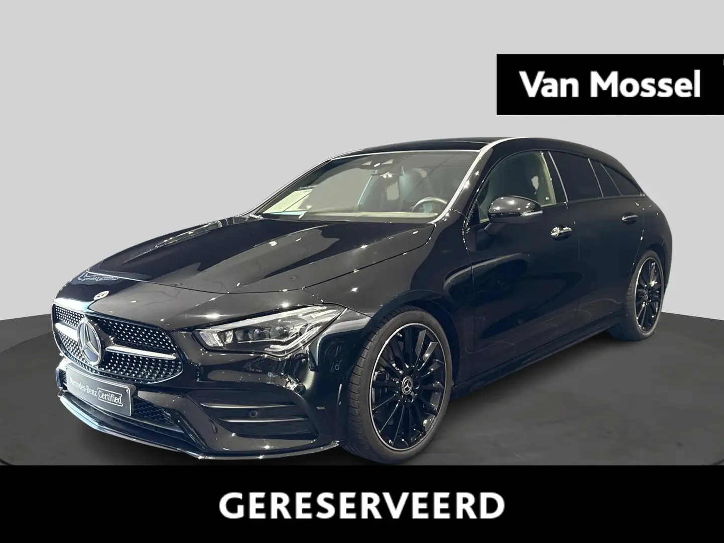 Mercedes-Benz CLA 250 4MATIC AMG Line Shooting Brake + 225 PK + BURMESTE Noir - 1