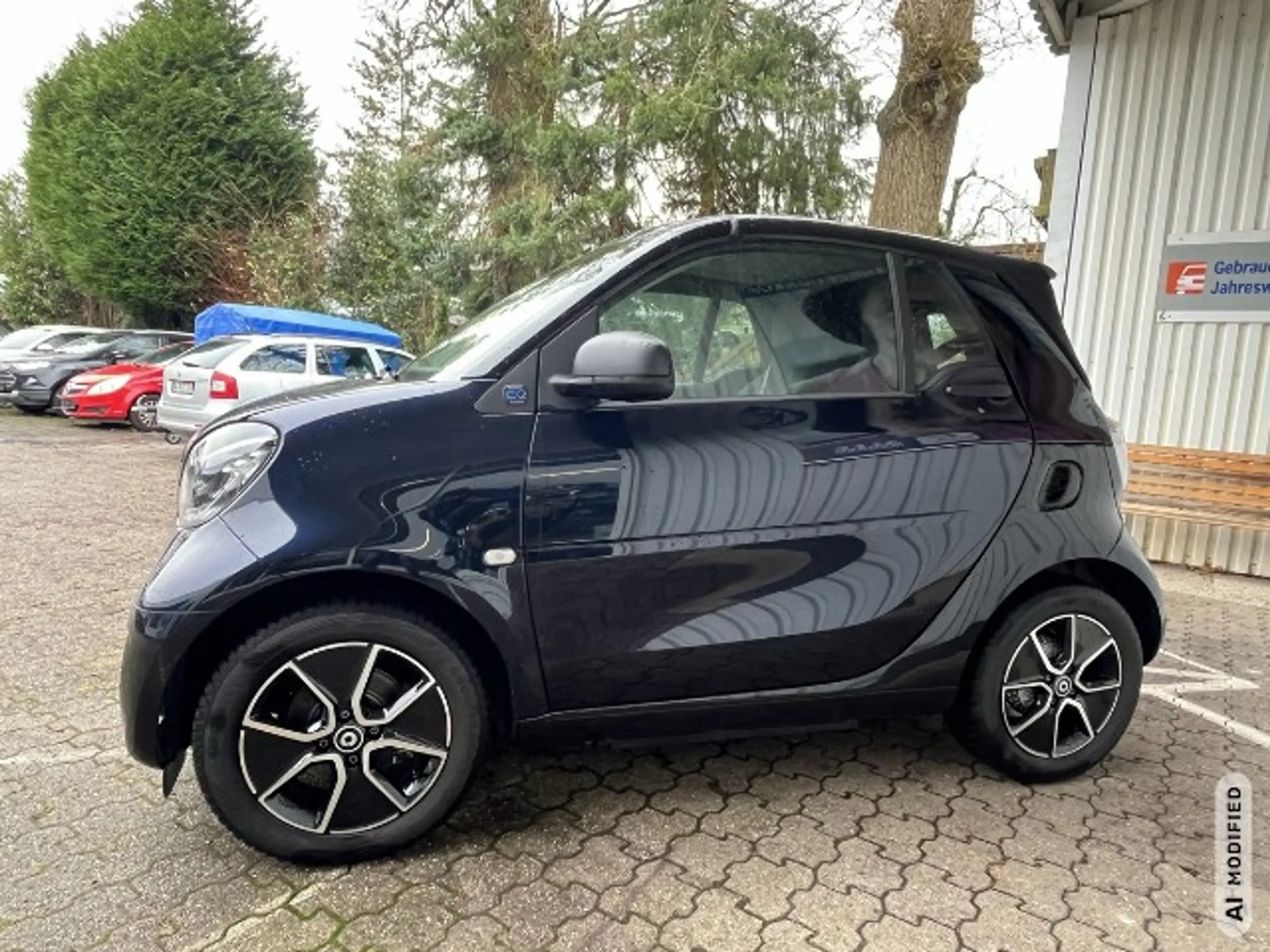 smart forTwo EQ cabrio*EXCLUSIVE*22kW*CAM*MEDIA*ALU*ALLW*LED*SH — photo 10