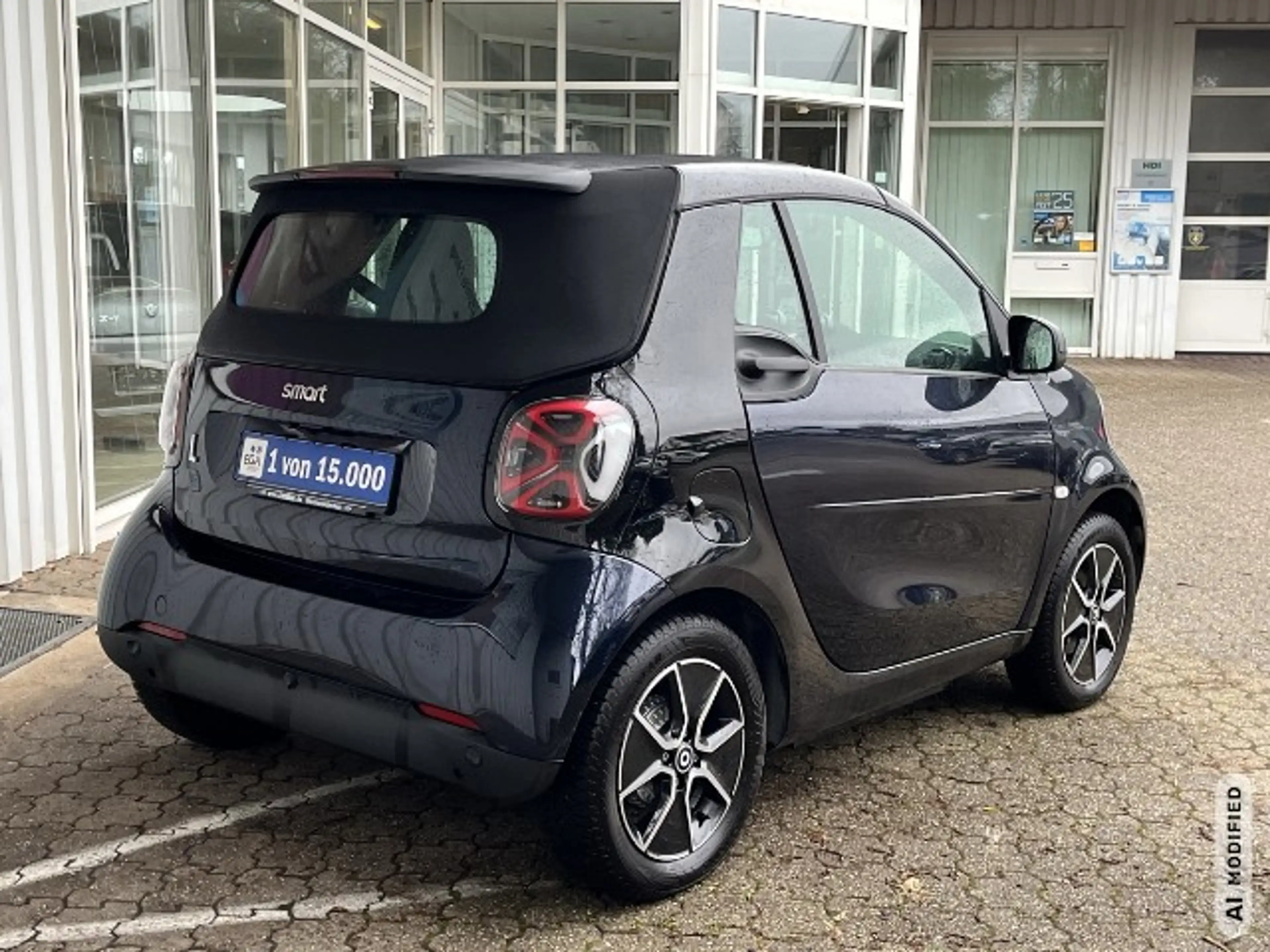 smart forTwo EQ cabrio*EXCLUSIVE*22kW*CAM*MEDIA*ALU*ALLW*LED*SH — photo 5