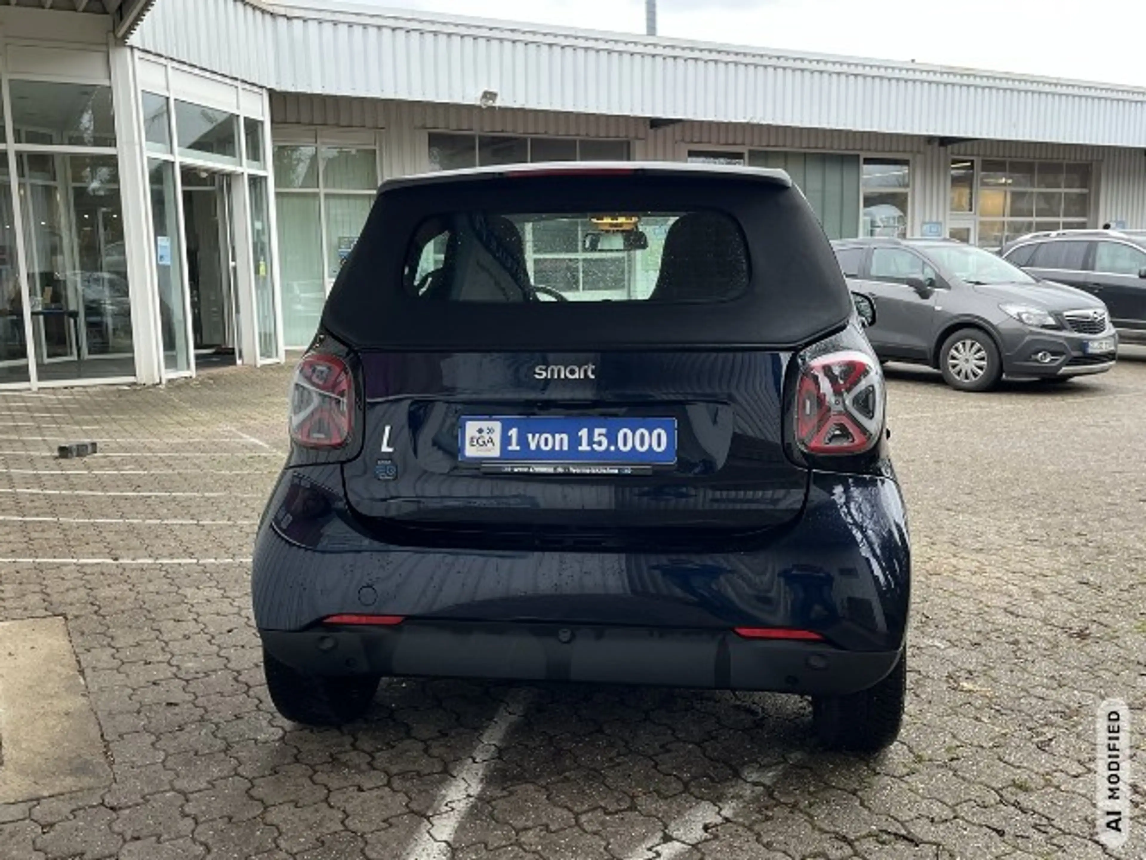 smart forTwo EQ cabrio*EXCLUSIVE*22kW*CAM*MEDIA*ALU*ALLW*LED*SH — photo 6