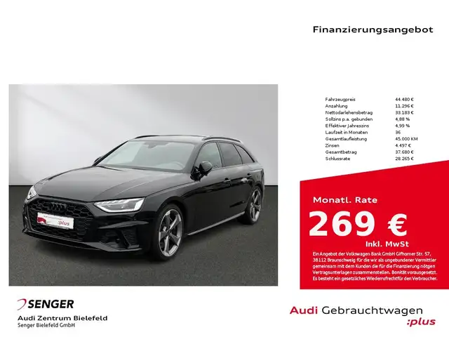 Audi S4 Avant 3.0 TDI quattro Matrix B&O AHK Optik-P.