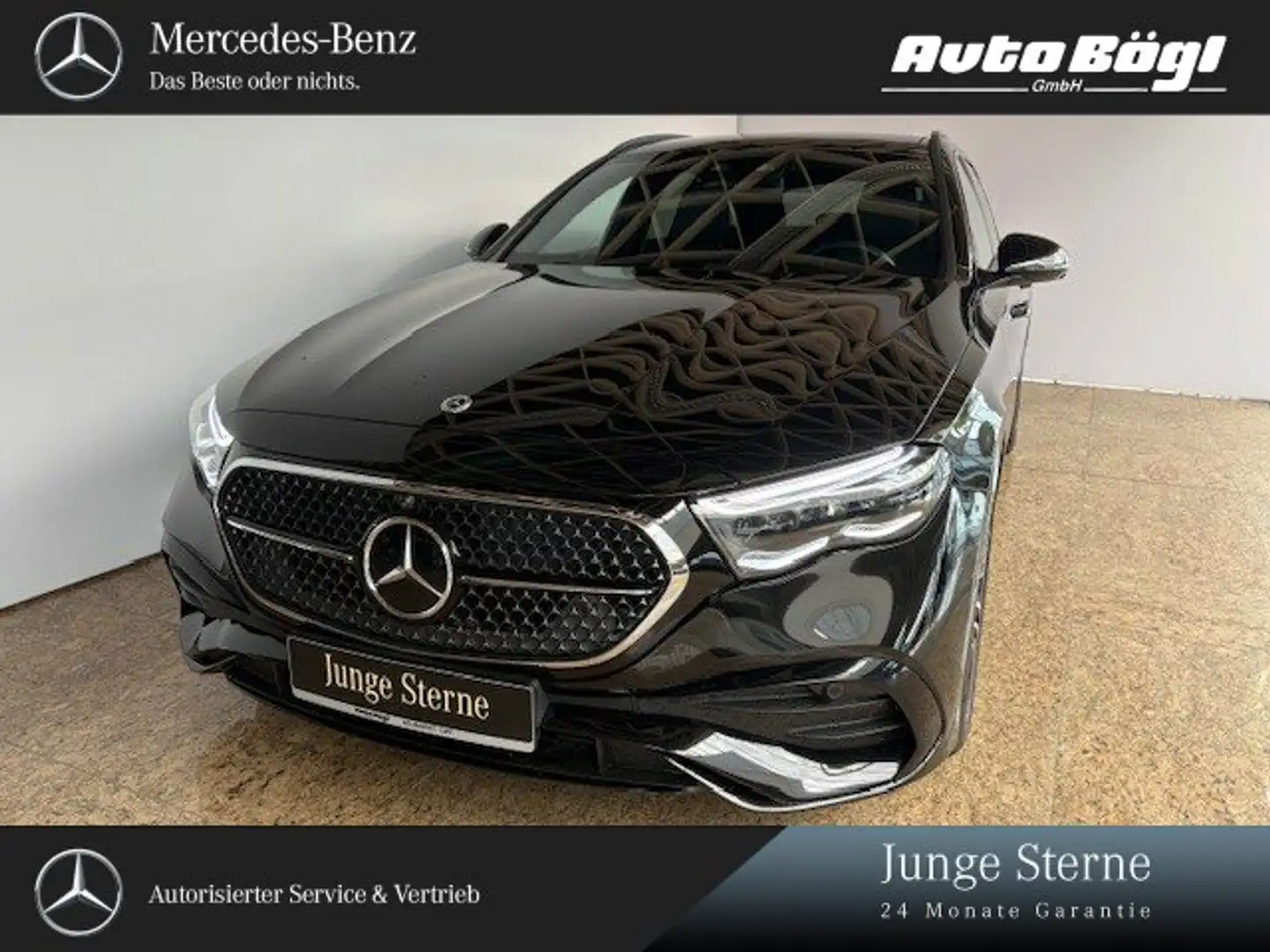 Mercedes-Benz E 300 E 300 de 4M T EQ AMG Premium/Fahrass/Pano/AHK Navi Noir - 1