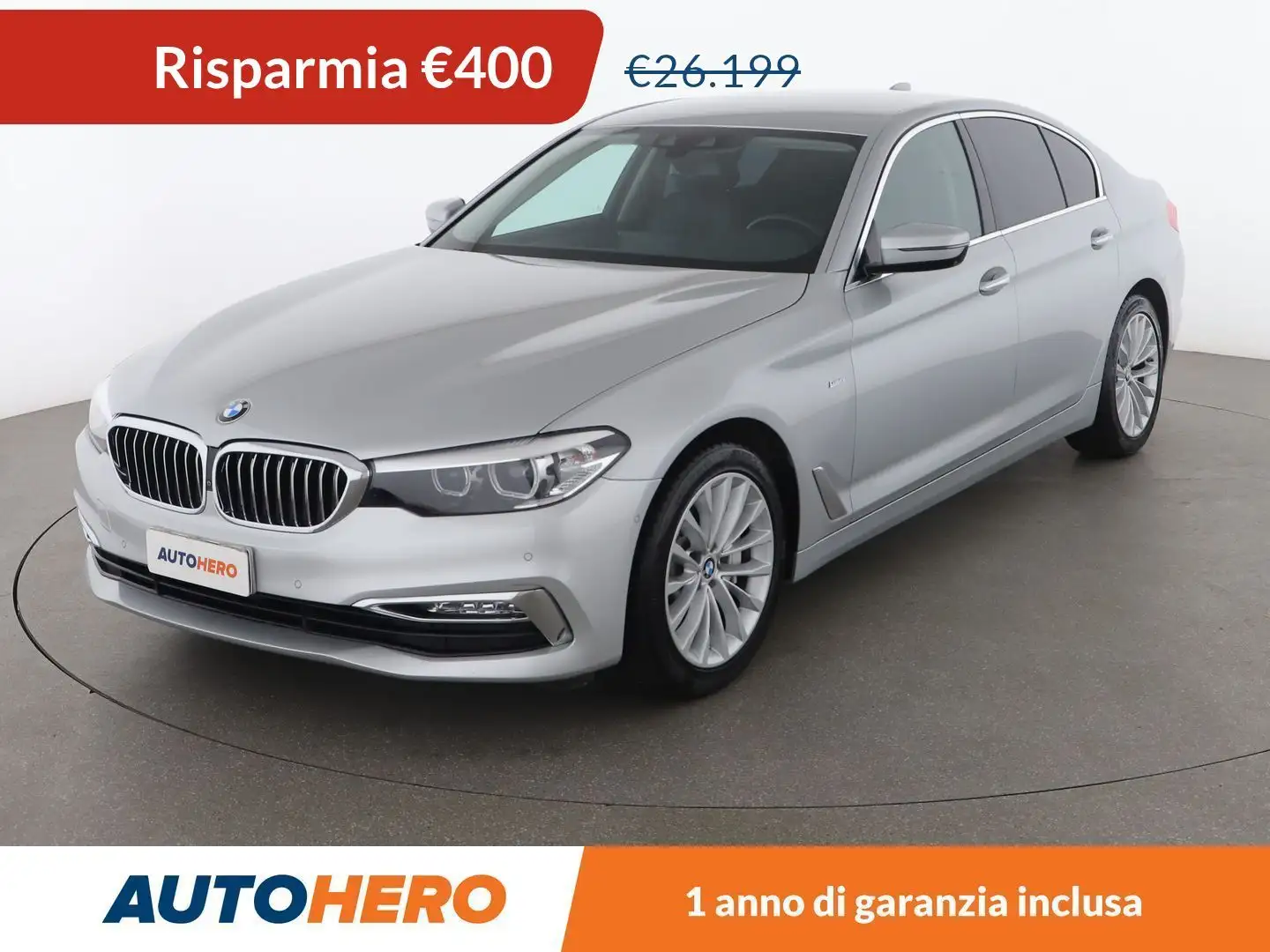 BMW 530 530d Luxury Argento - 1