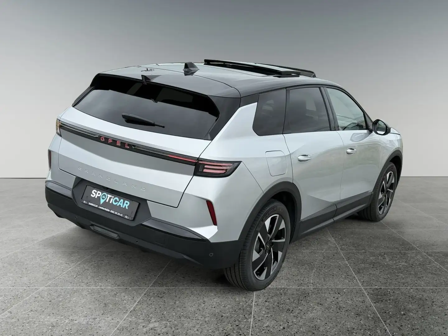 Opel Grandland Mild Hybride 145 pk GS-Line GLAZEN OPEN DAK , Com Gris - 2