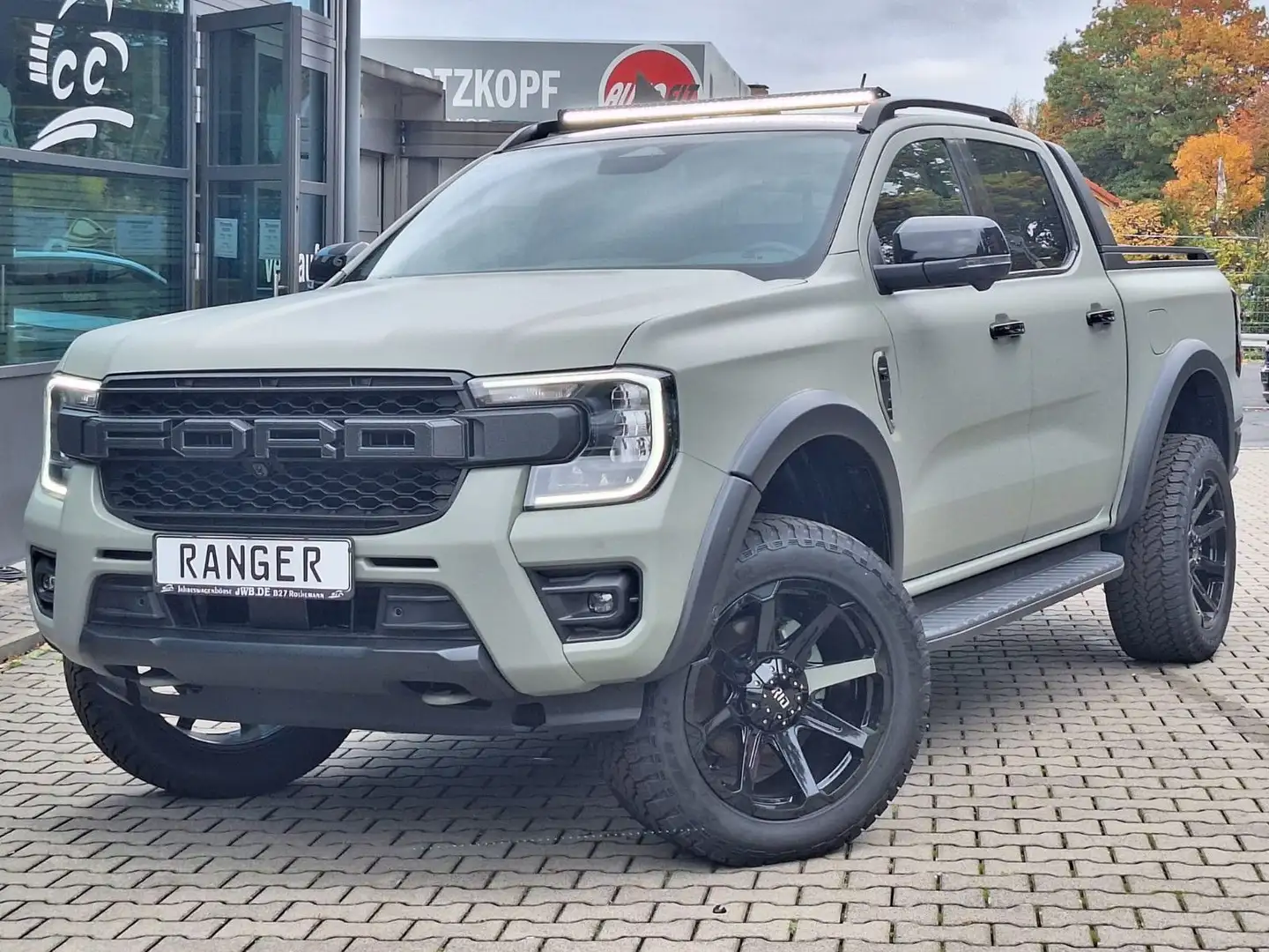 Ford Ranger Wildtrak 3,0d FOLIERT HÖHER LED T73 eRollo Stdhz Vert - 1