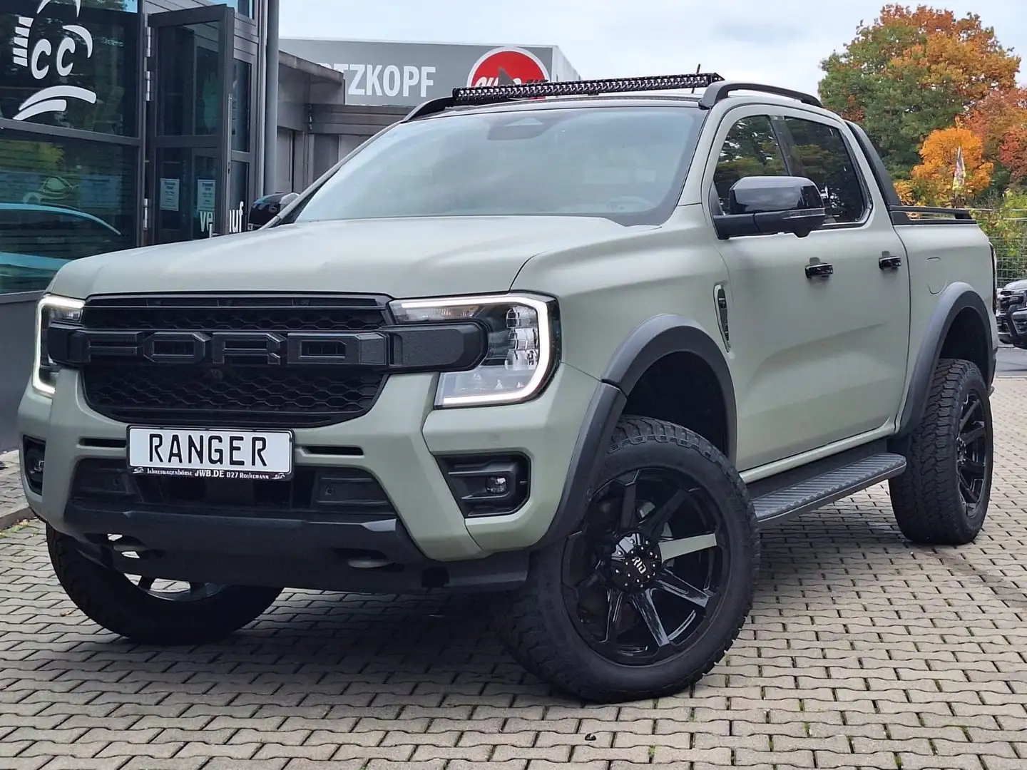 Ford Ranger Wildtrak 3,0d FOLIERT HÖHER LED T73 eRollo Stdhz Vert - 2