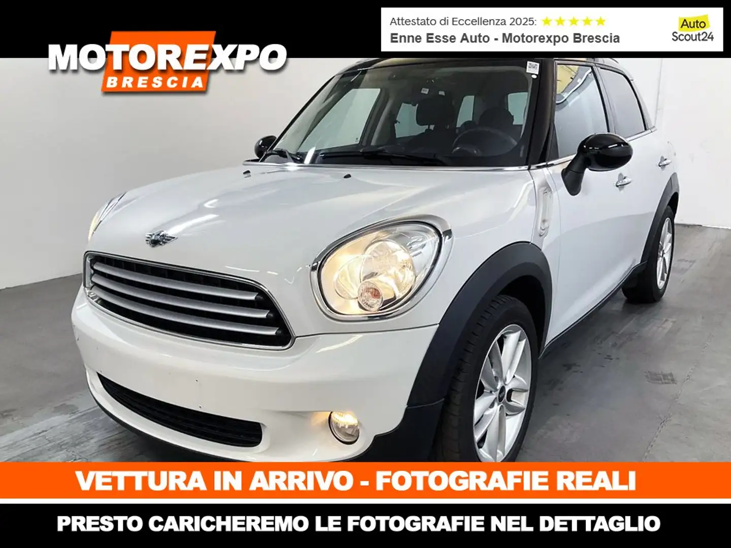 MINI Cooper D Countryman 1.6 112 Cv Hype Euro 6 Blanco - 1