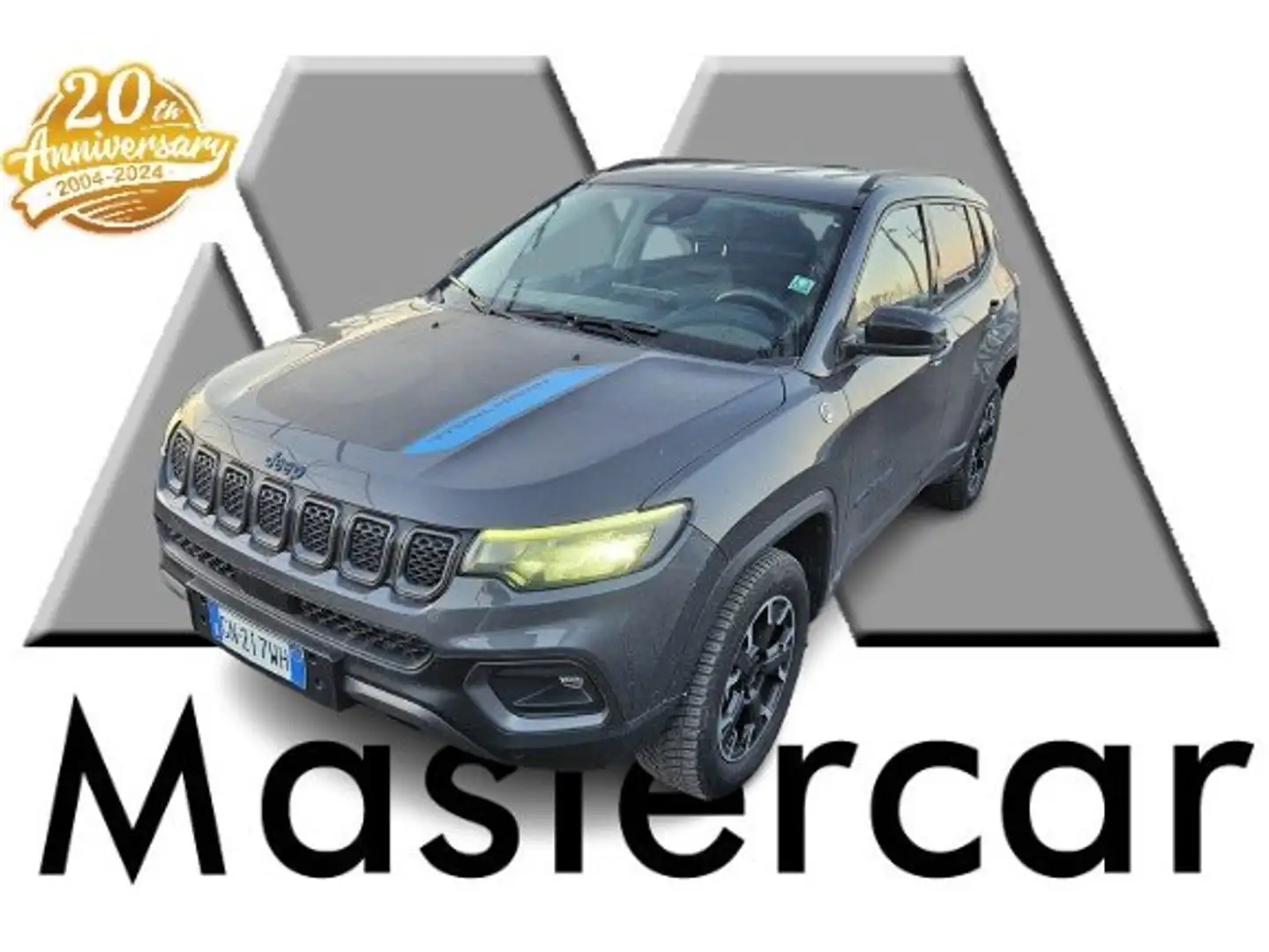 Jeep Compass 1.3 turbo t4 phev Trailhawk 4xe auto - GN217WH Gris - 1