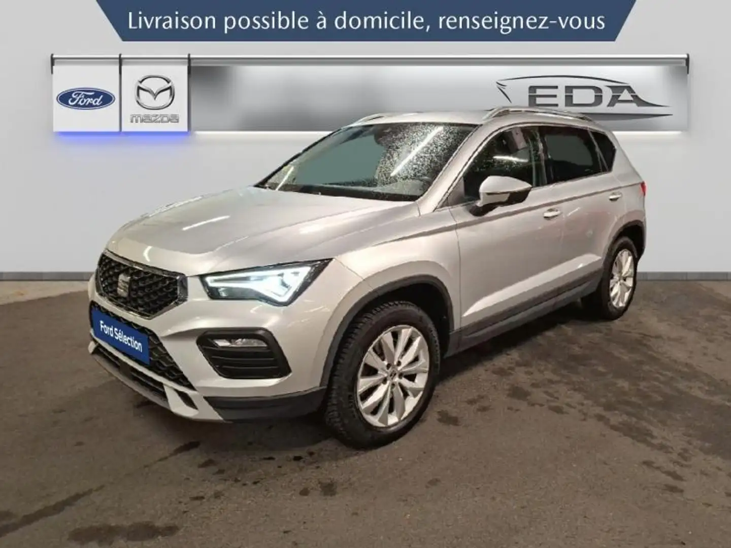 SEAT Ateca 2.0 TDI 150ch Start\u0026Stop Style Business DSG Euro6d-T Gris - 1