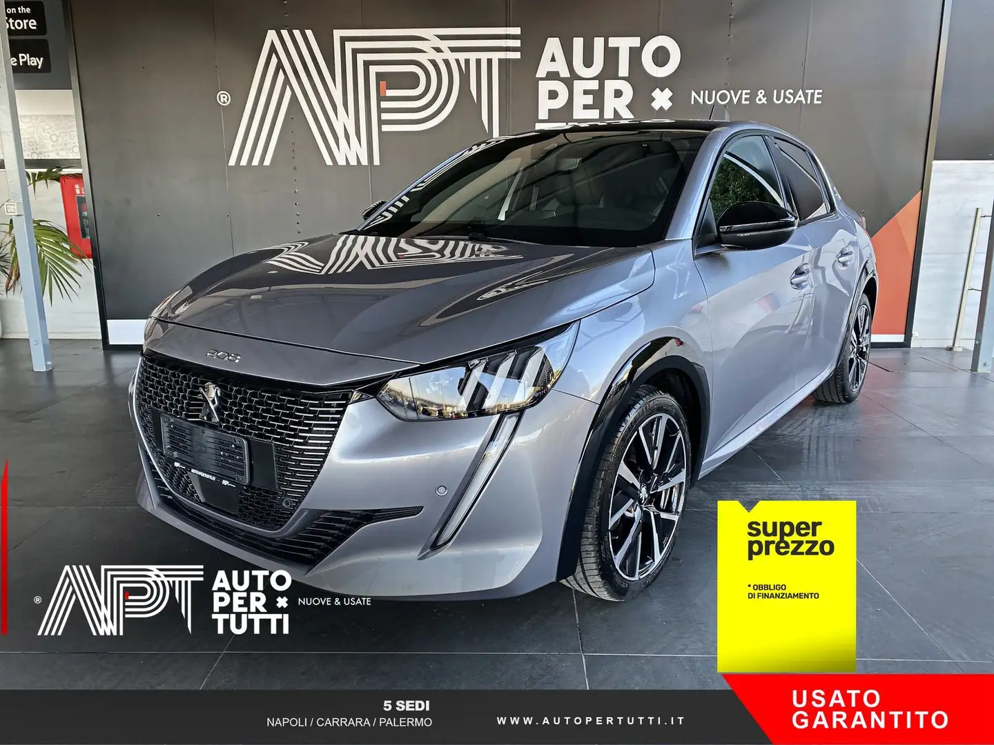 Peugeot 208 208 1.2 puretech GT Pack s&s 130cv eat8 Ezüst - 1