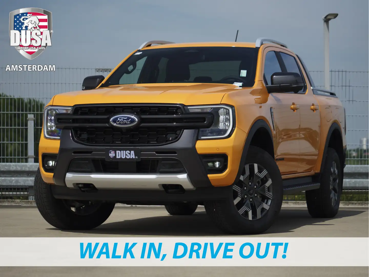 Ford Ranger Wildtrak | 2.3L | Double Cab | PHEV Cyber Orange | Oranje - 1