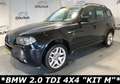 BMW X3 2.0d Zwart - thumbnail 1