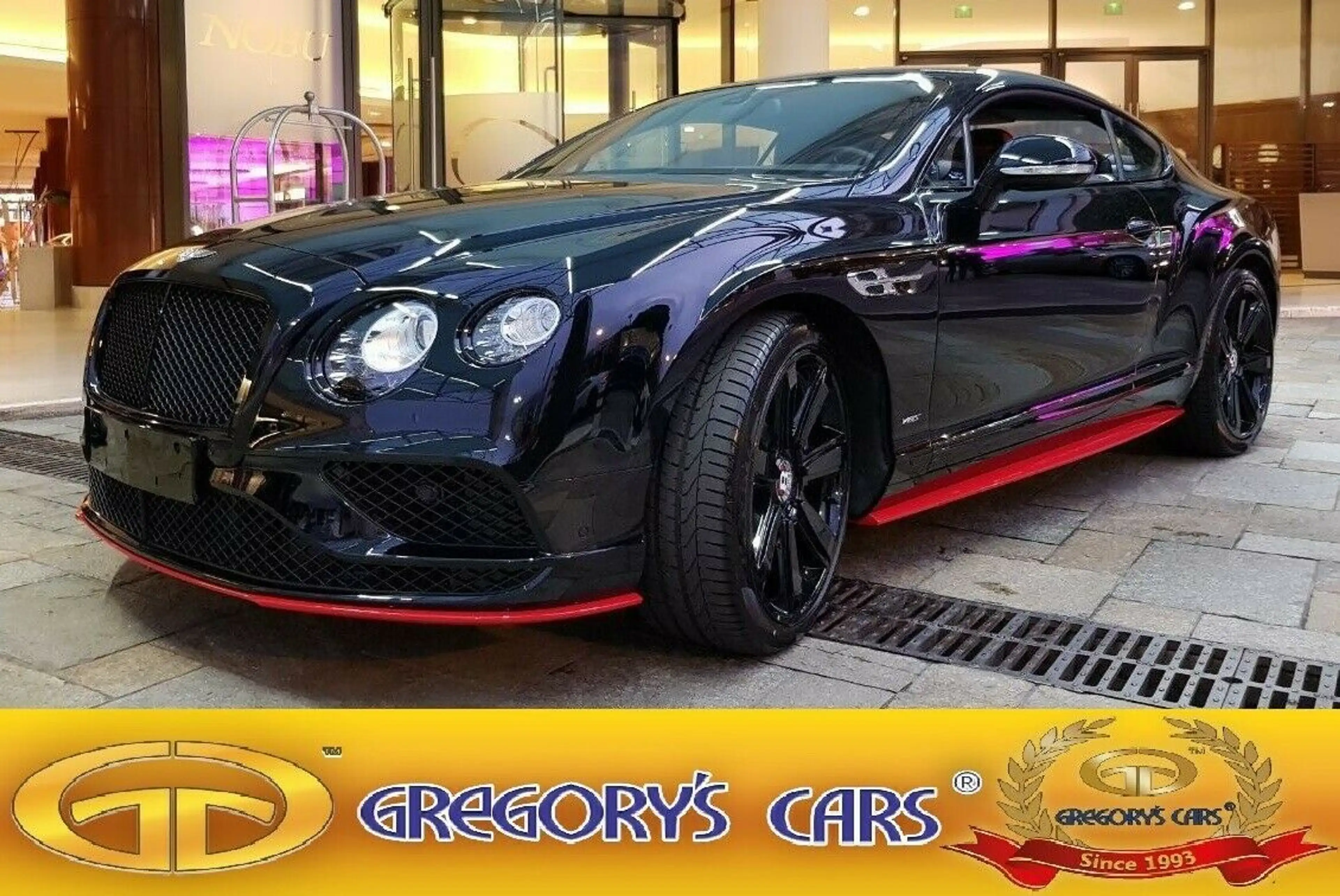Bentley Continental GT +V8S+NEW+BLACK.EDITION+1of20+NAIM