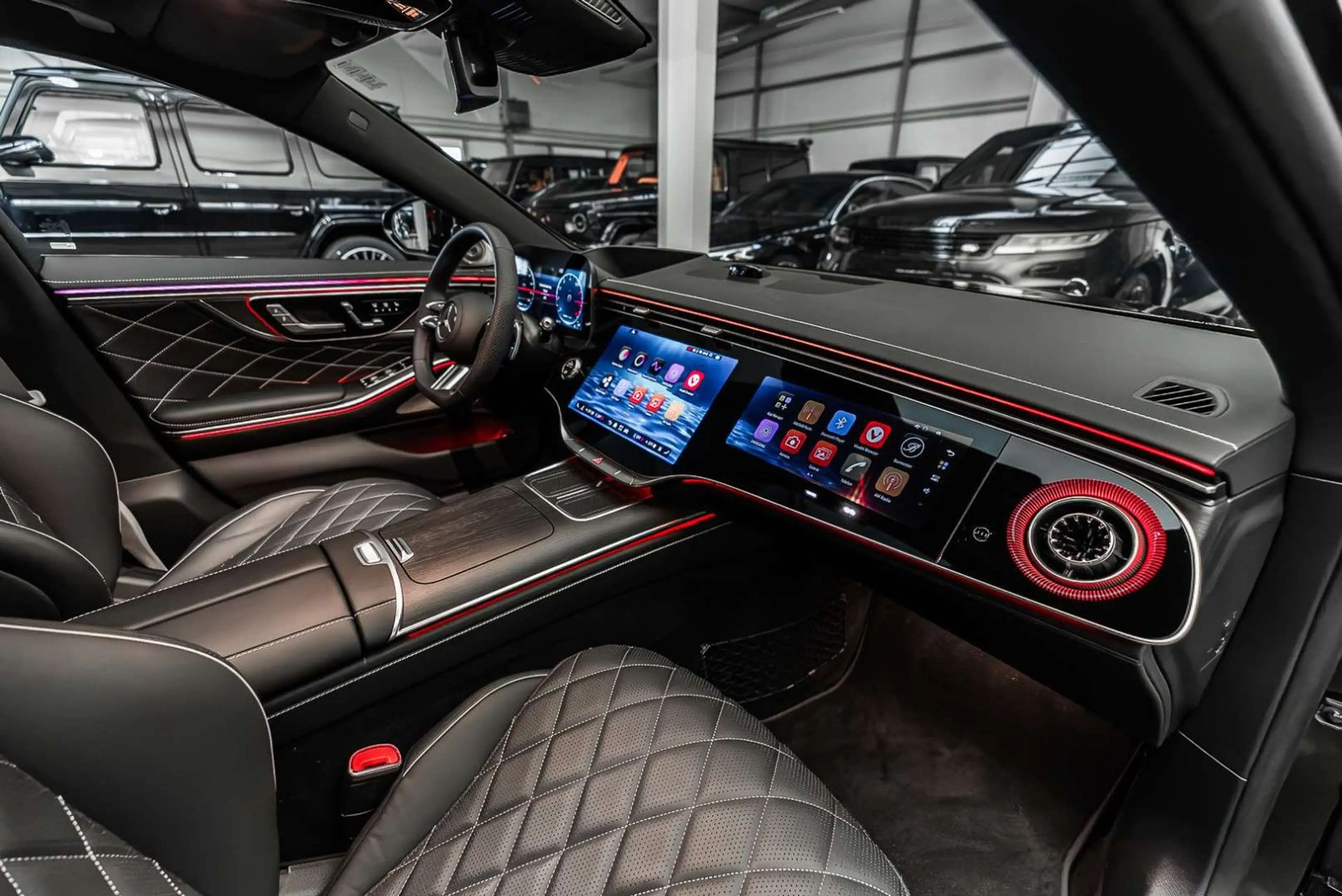 Mercedes-Benz S 500 4M L AMG / Coolbox / Rear Screen / 2027 — photo 8