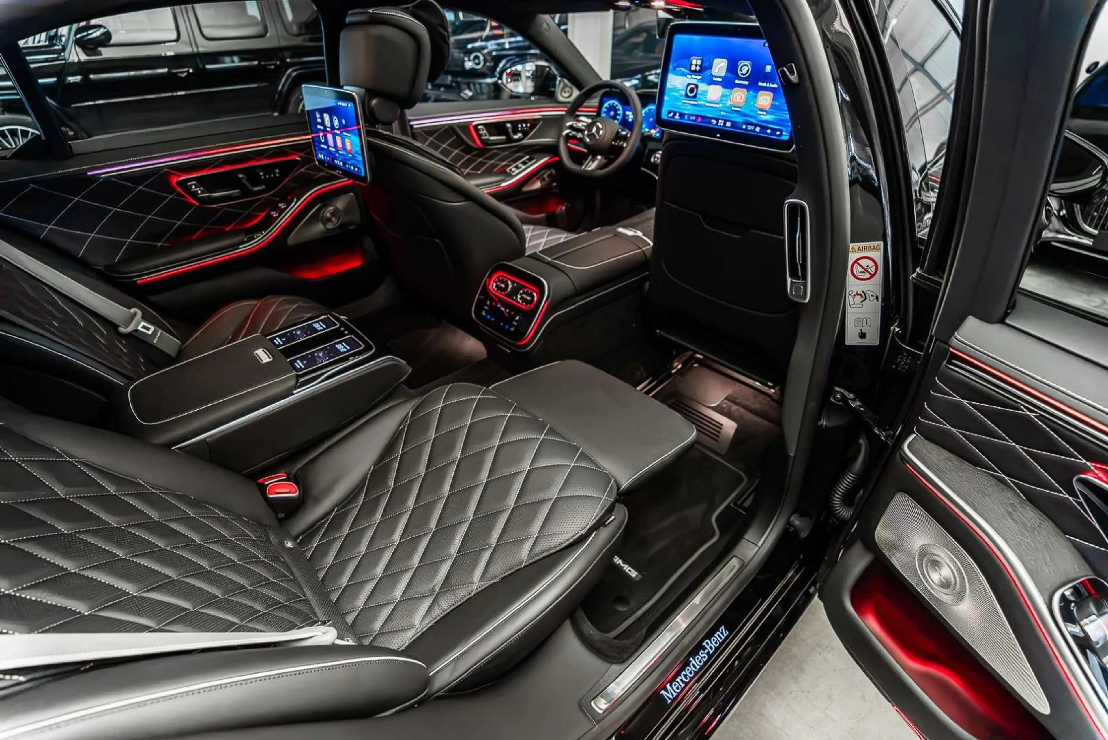 Mercedes-Benz S 500 4M L AMG / Coolbox / Rear Screen / 2027 — photo 6
