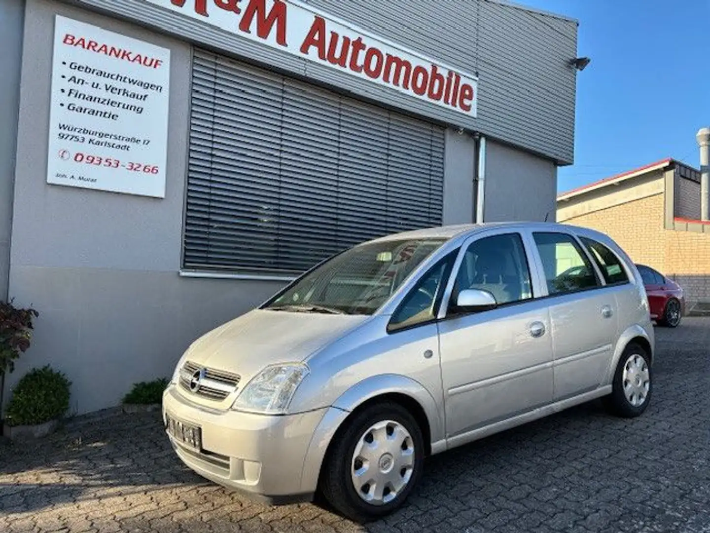 Opel Meriva 1.6i  Edition *Klima+Eu 4* srebrna - 1