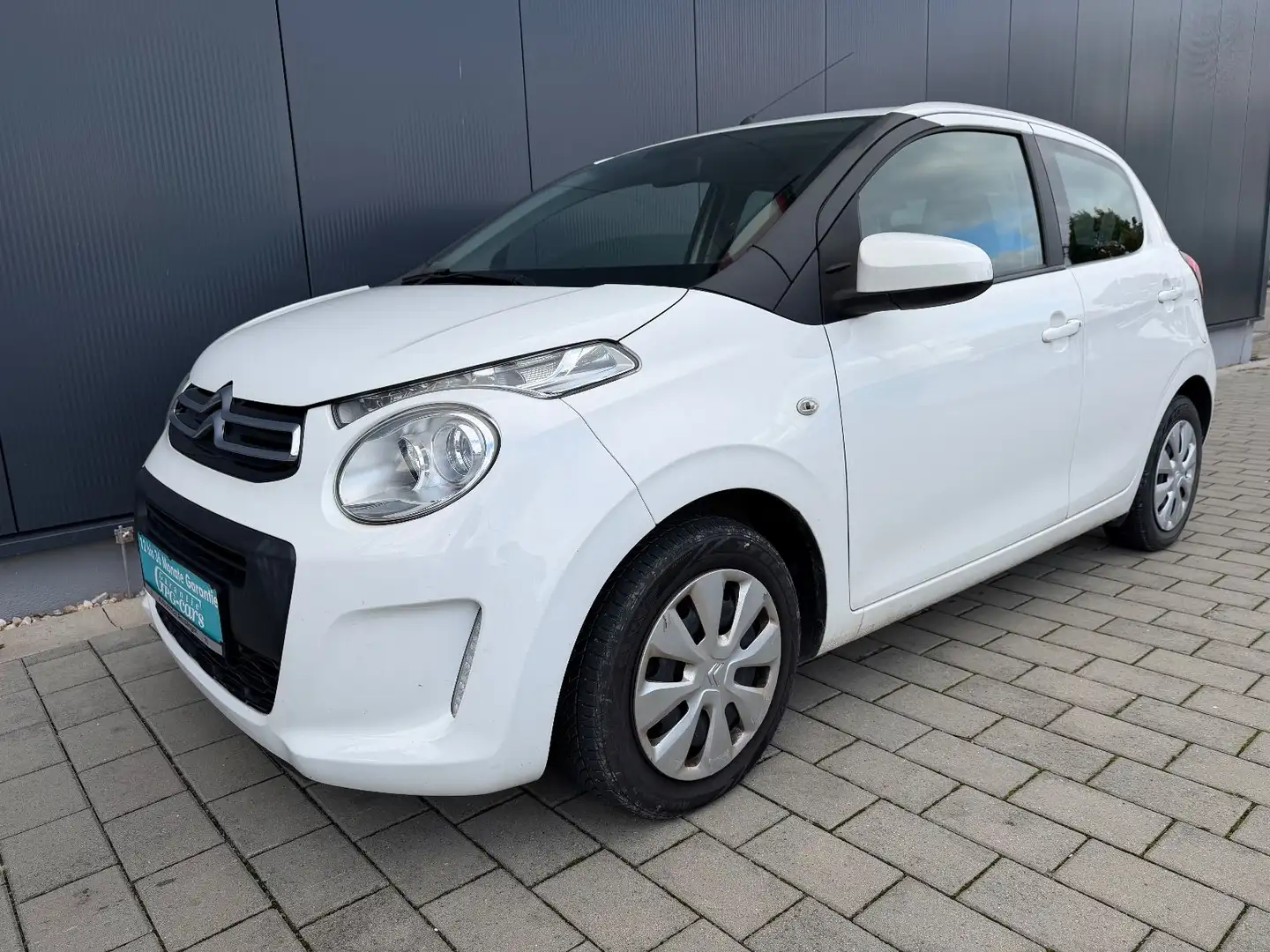 Citroen C1 - Klima-Tempo-5 TÜRIG-EUR 6-TÜV 2027-Garantie Weiß - 1