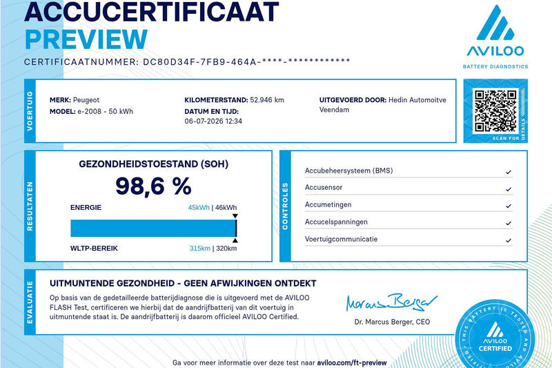 Peugeot e-2008 EV Style 50 kWh 3-Fase | Navigatie | Camera | Clim — photo 3